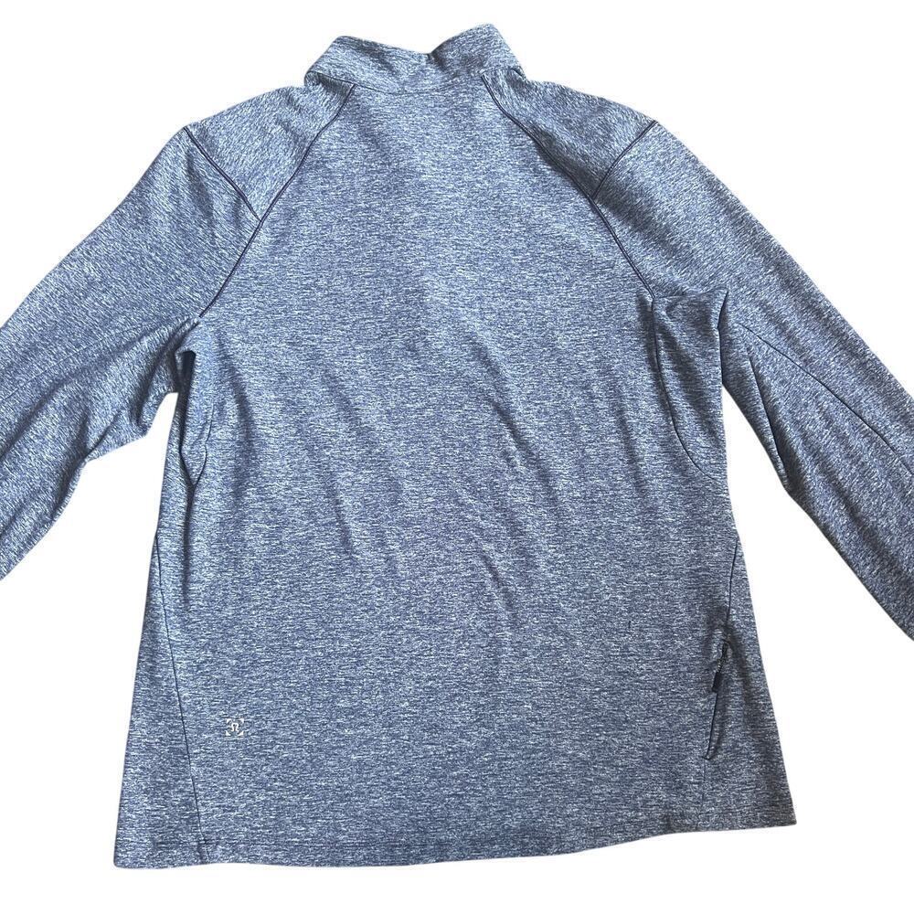 LULULEMON Jacket Mens M Blue Surge 1/2 Zip Pullover M3AN8S - Picture 2 of 7